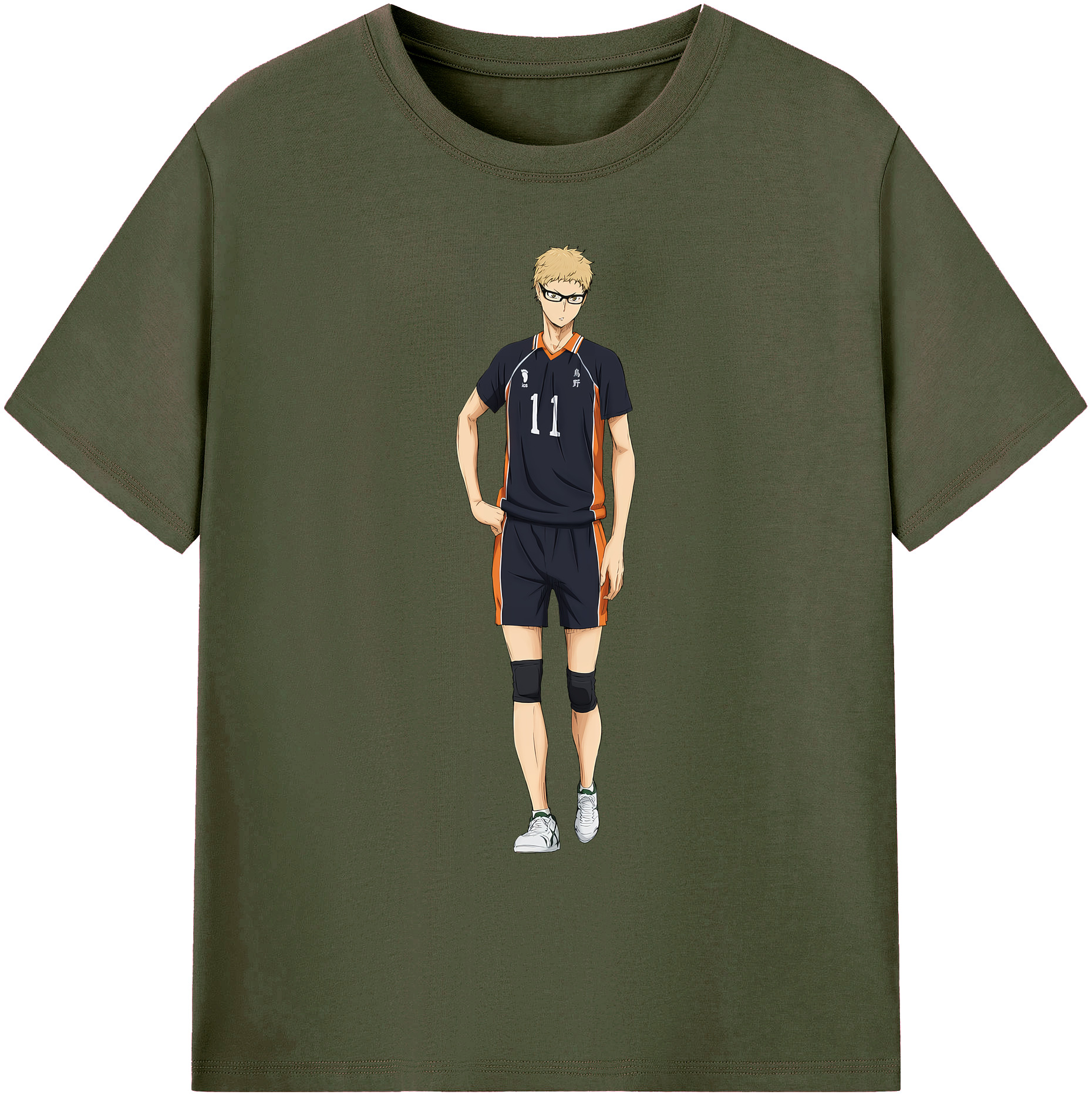 （画像用） ハイキュー!! Haikyu!! 綿100％ メンズ半袖Tシャツ｜肌触りやわらか＆通気性